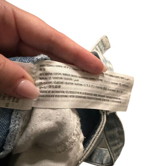 ABERCROMBIE & FITCH Ultra High Rise Paperbag Mom Jean 27/4R - Picture 6 of 6